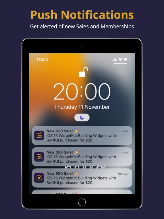 Milestones for Gumroad Sellers iPad screenshot 3 - Finance app