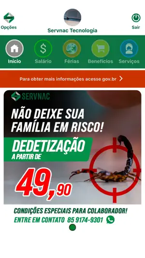 App Servnac Colaborador screenshot 4