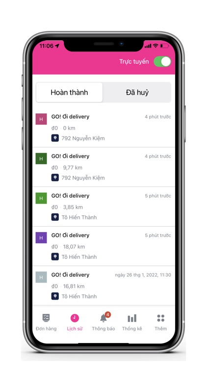 Giao hàng GO! screenshot-3