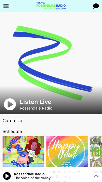 Rossendale Radio Screenshot