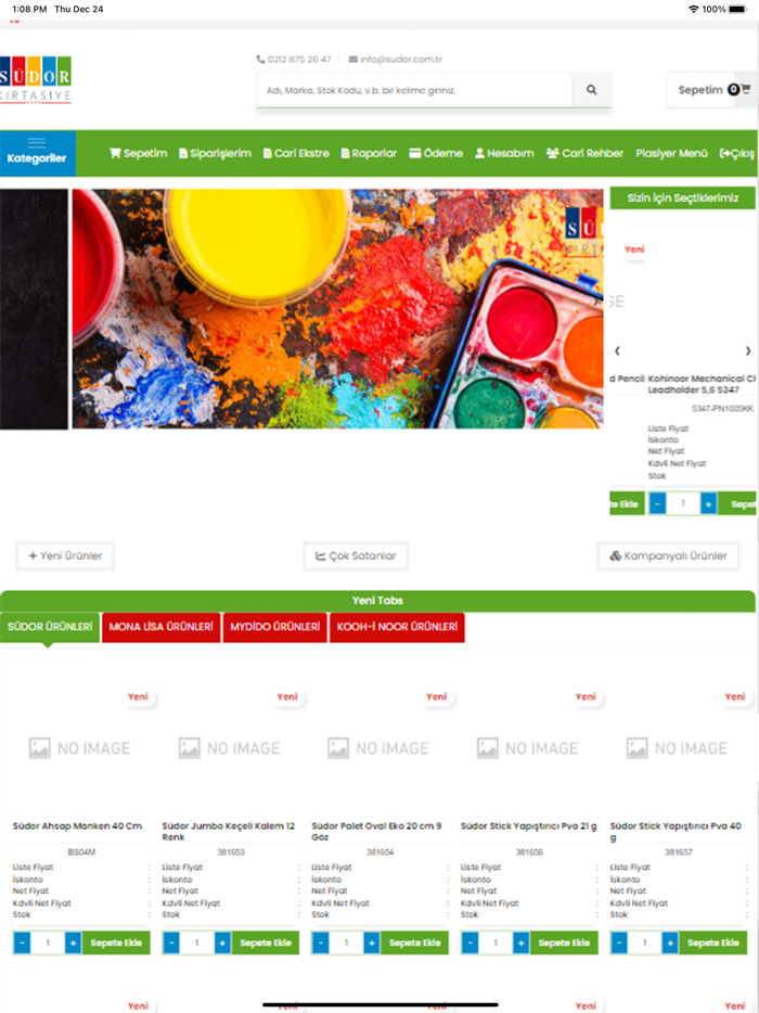 Südor Kırtasiye B2B