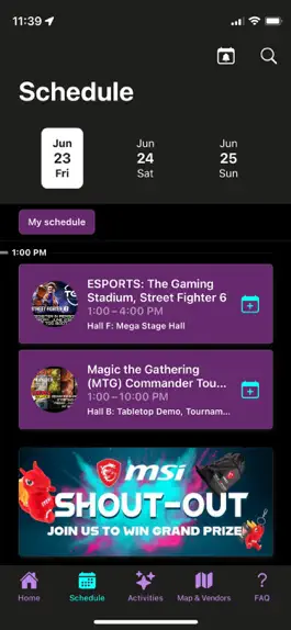 Game screenshot Game Con Canada apk