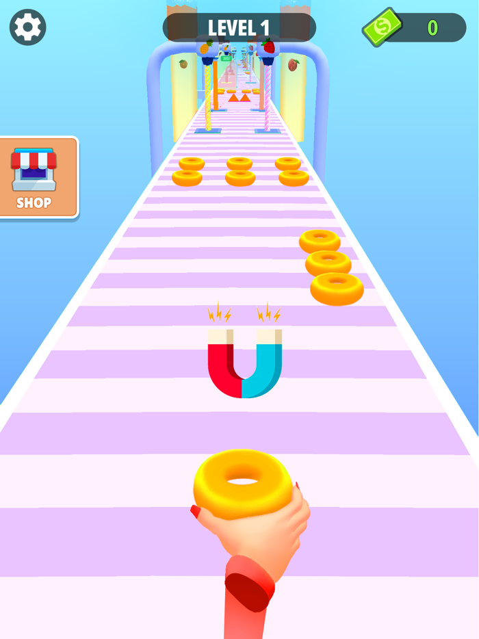 Donut Stack Run Donut Games