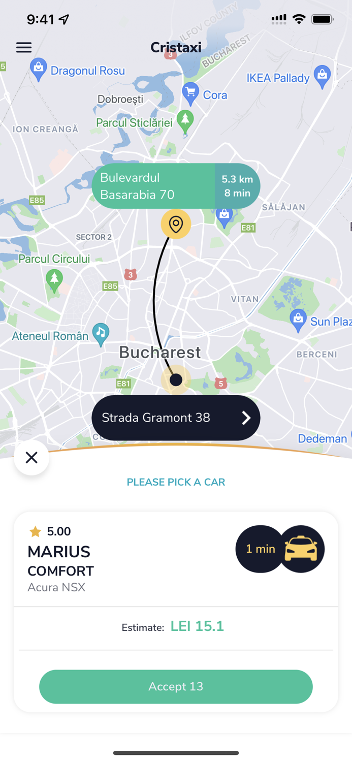 Cris Taxi Bucuresti
