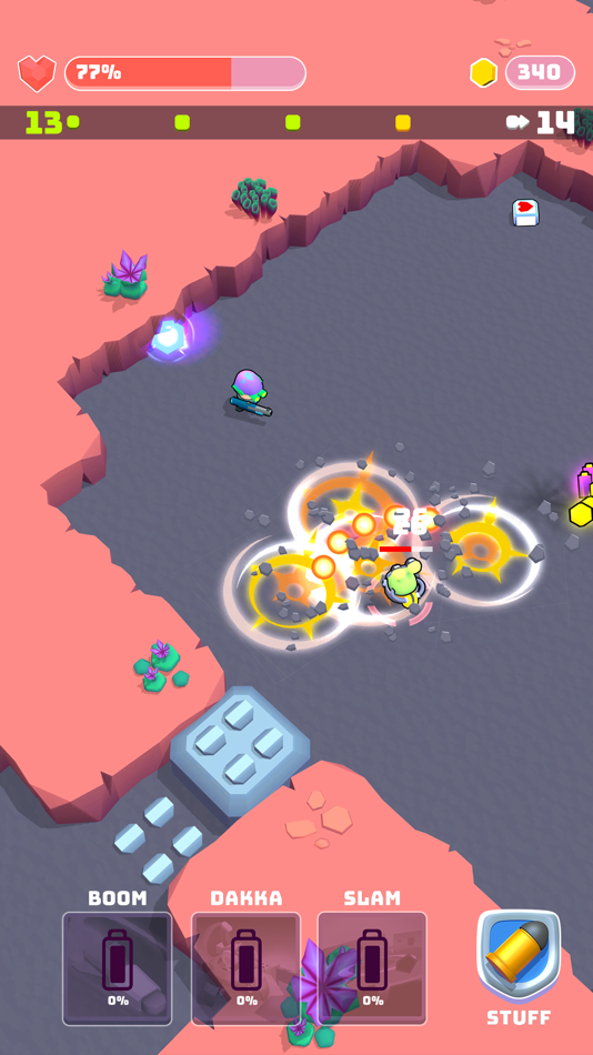 #3. Pocket Blaster (iOS) Podle: Orbital Knight sp. z o.o.