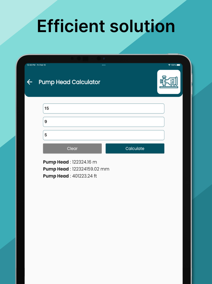 Pump Power Calculator