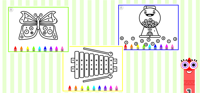 Crayon By Numbers - Color Pics
