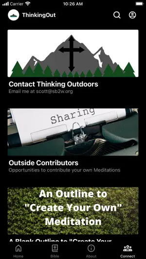 Thinking Outdoors screenshot 3