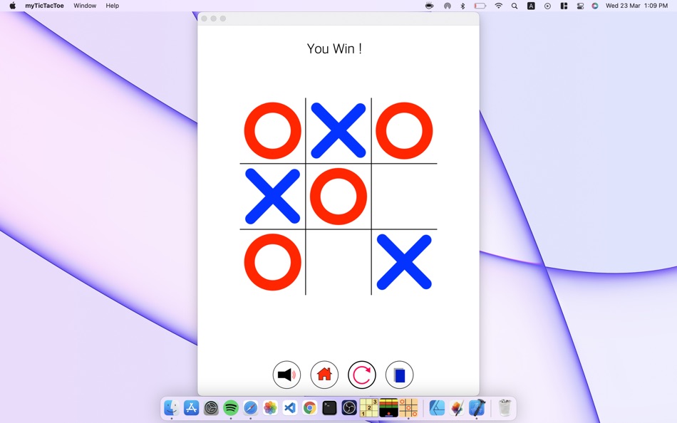 #2. myTicTacToe (macOS) 由: Farid Ahmad