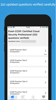 ccsp exam updated 2024 iphone screenshot 1