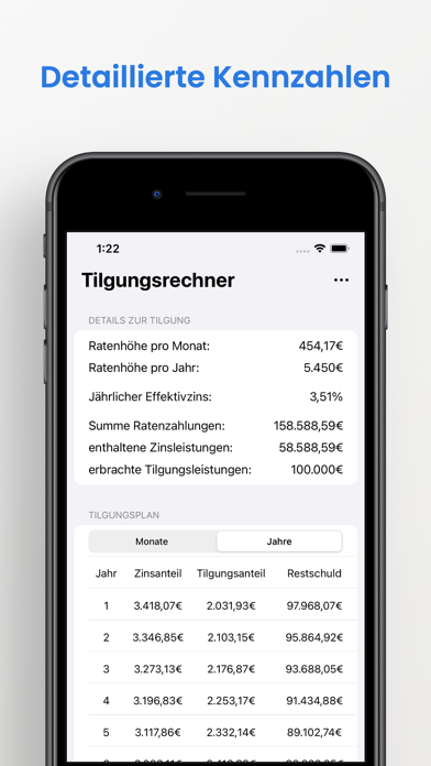 Tilgungsrechner Proのおすすめ画像3