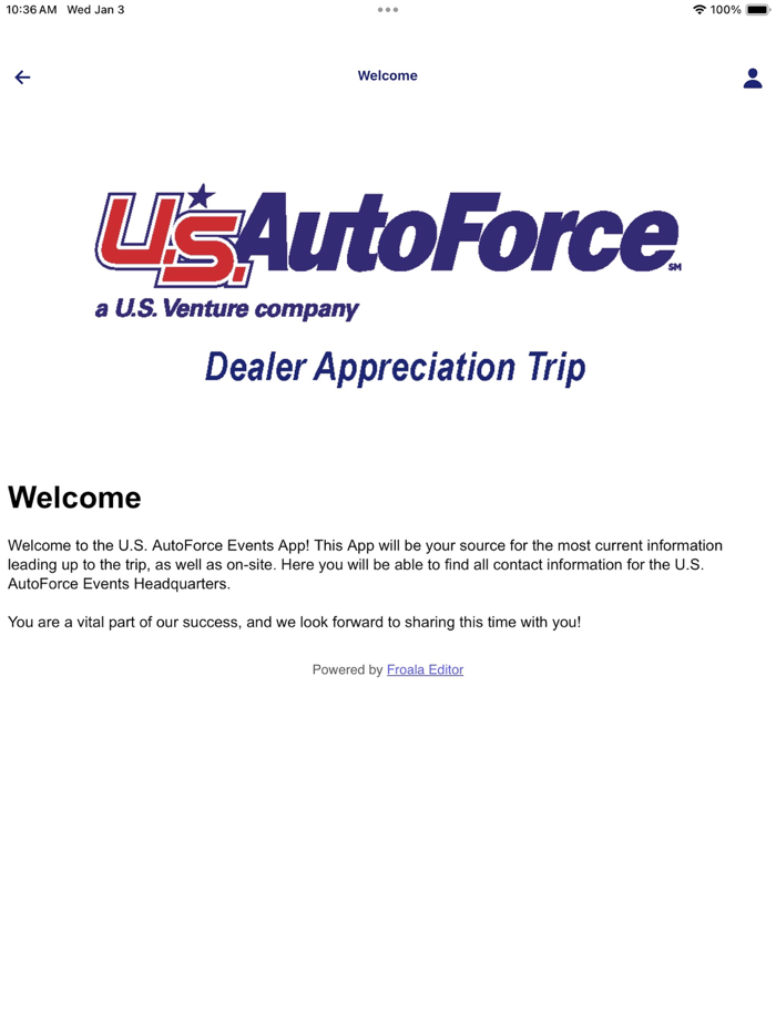 U.S. AutoForce Events