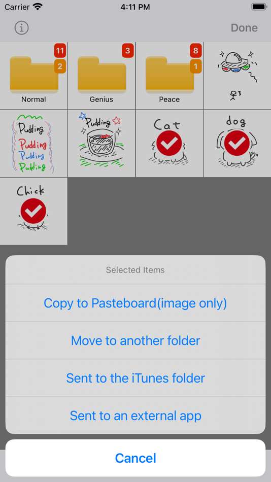 #5. Handwritten Idea Notes (iOS) 由: tadashi atoji