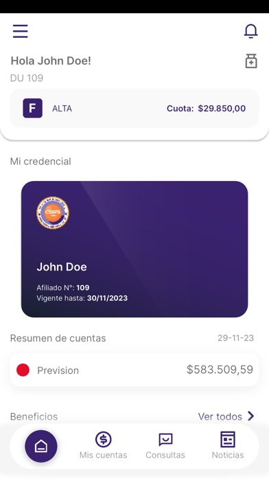 CSSPS Salta Screenshot