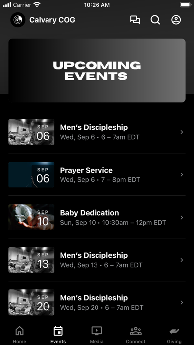 Calvary Church Upstate Screenshot