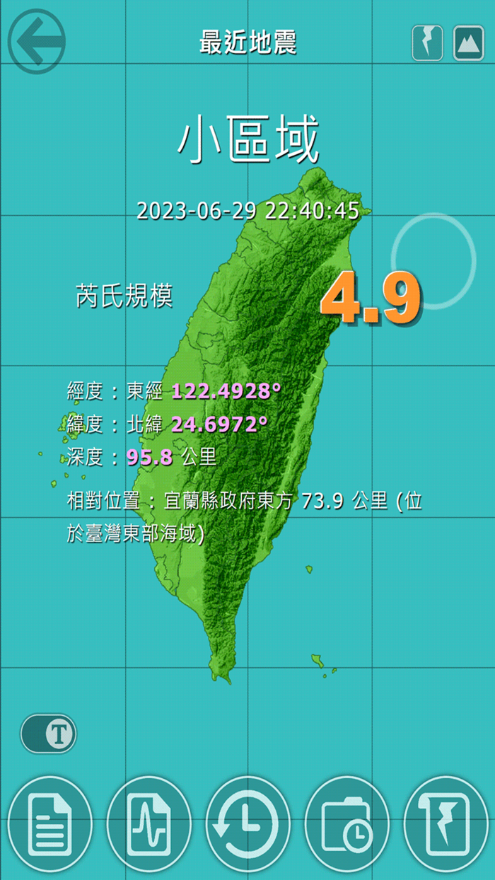 TW earthquake
