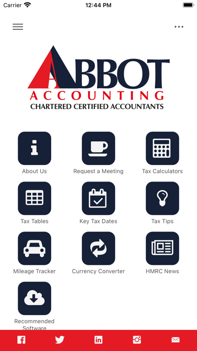 Abbot Accounting Accountants Screenshot