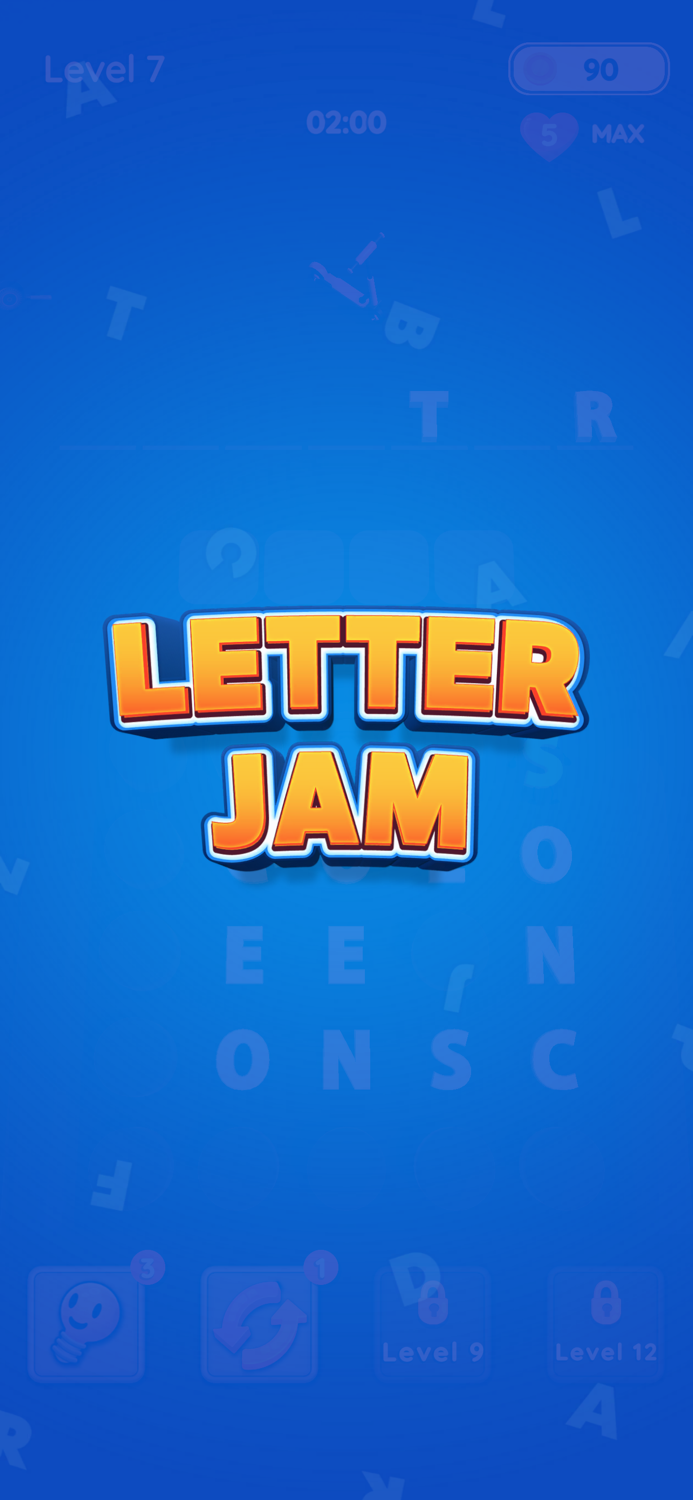 Letter Jam Puzzle