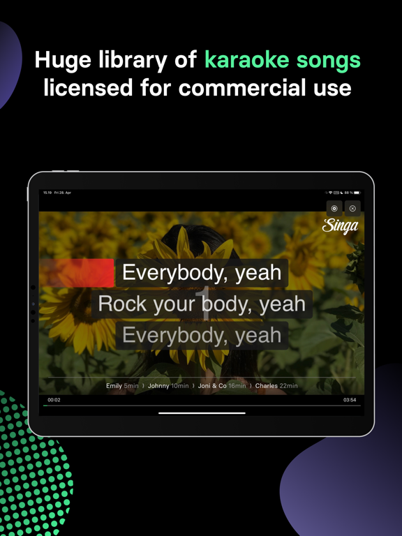 Singa Pro Karaoke screenshot 3