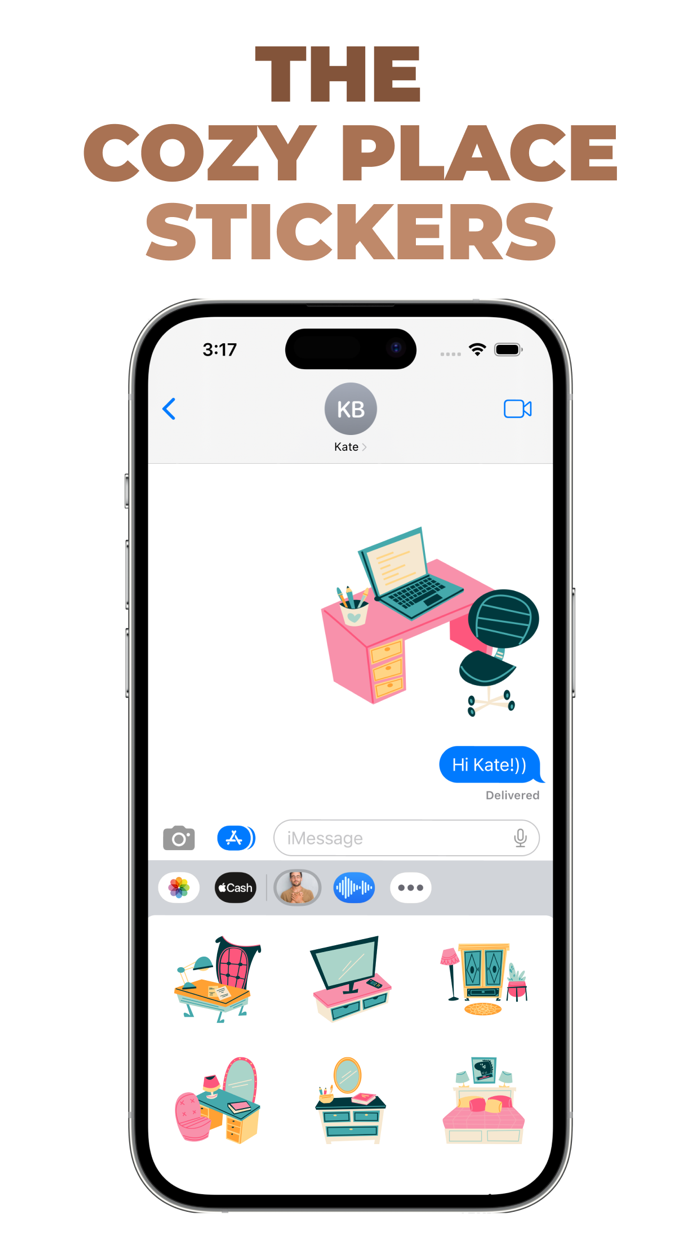 The Cozy Place stickers