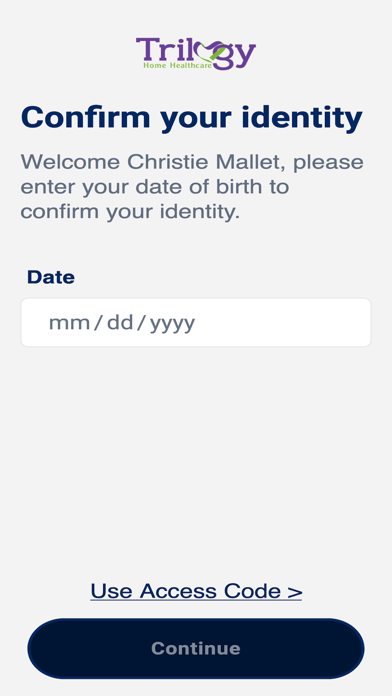 Trilogy Care Connect Screenshot