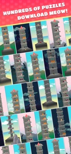 Cats & Towers: Merge Puzzle 3D screenshot #6 for iPhone