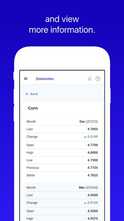 Shideler Grain Co. Inc. screenshot-4