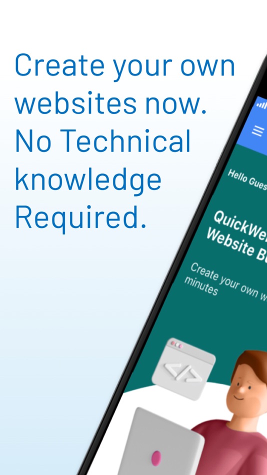 #1. QuickWebsites: Website Builder (iOS) 由: Swaroop S