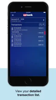 u.s. bank access® onlinemobile iphone screenshot 2