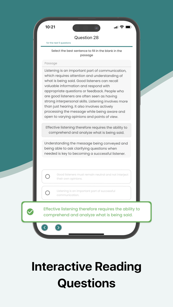 DET Success Practice for test