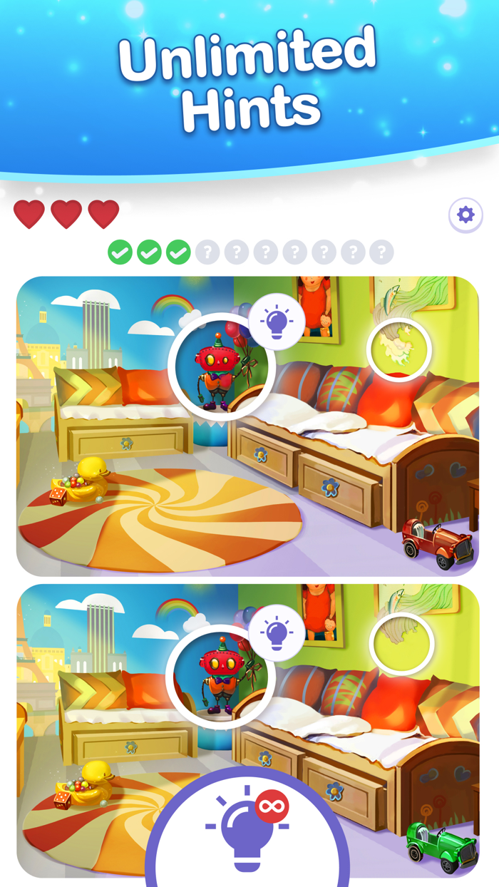 Find Differences Search and Spot