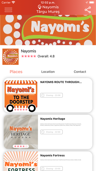 Nayomis by BGourmet Screenshot