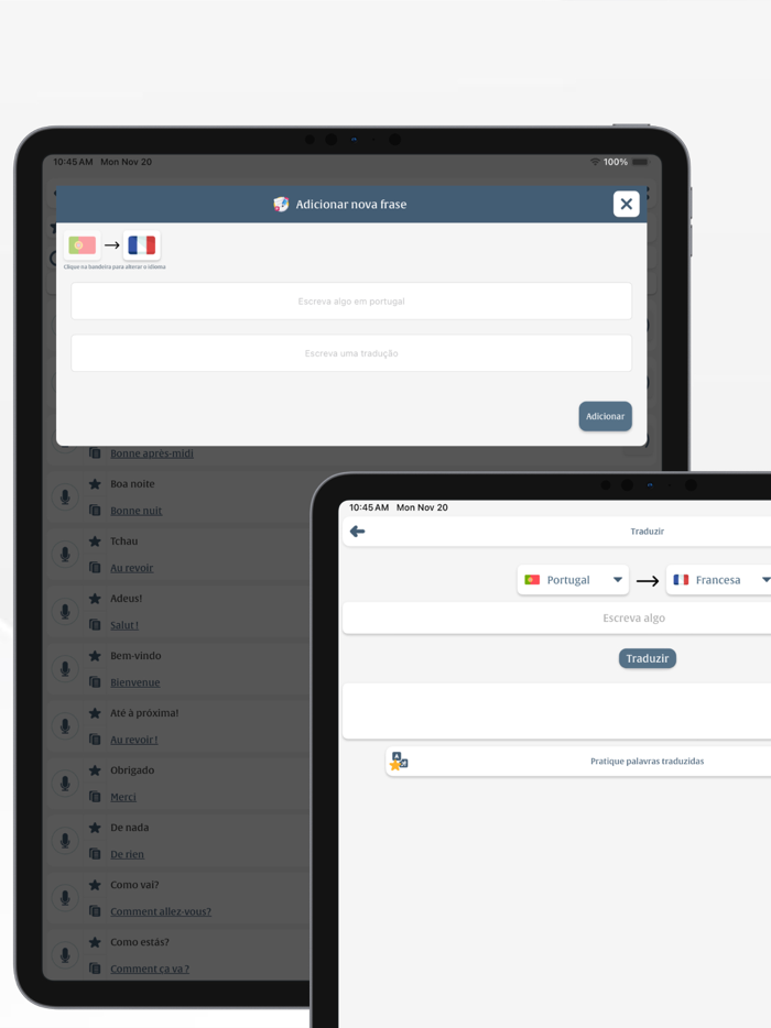 Aprenda Português Francês