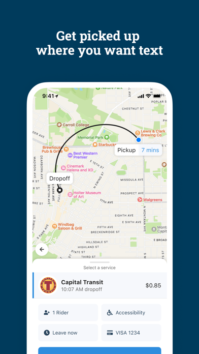 Capital Transit – Helena, MT Screenshot