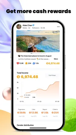 Game screenshot Cher8: Earn & Share Life Tips apk