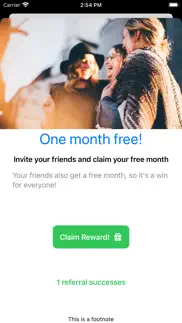 reef referral example iphone screenshot 1