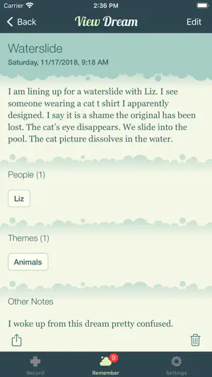 DreamKeeper - My Dream Journal screenshot 4