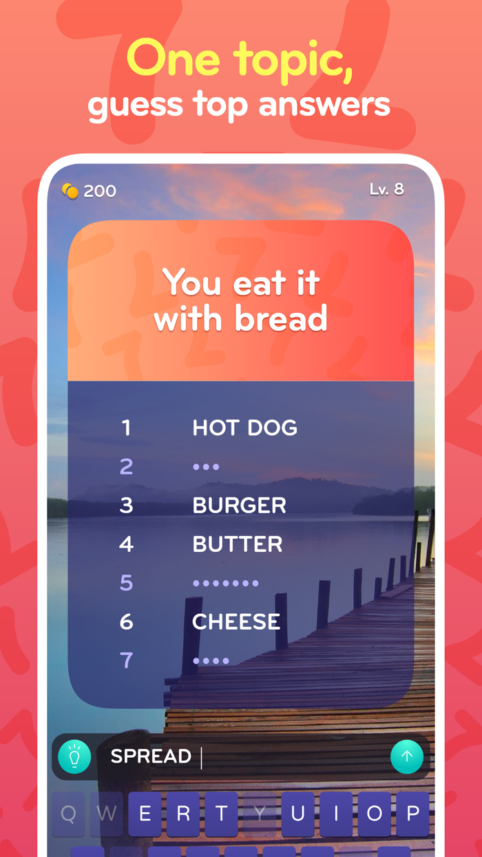 Top 7 - family word game