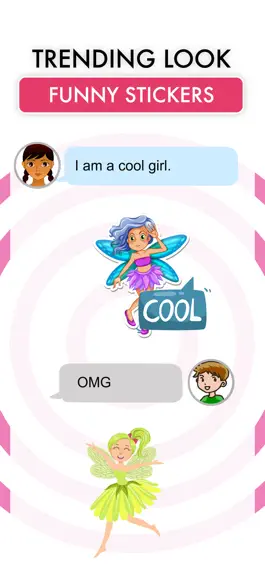 Game screenshot Fairy Stickers-Colorful Emojis hack
