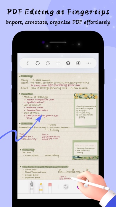 Freenotes - Note Taking & PDF Screenshot