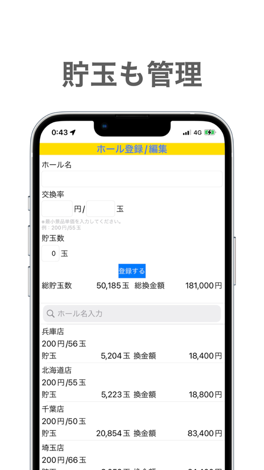 #4. パチログ (iOS) Podle: Junki Higashi