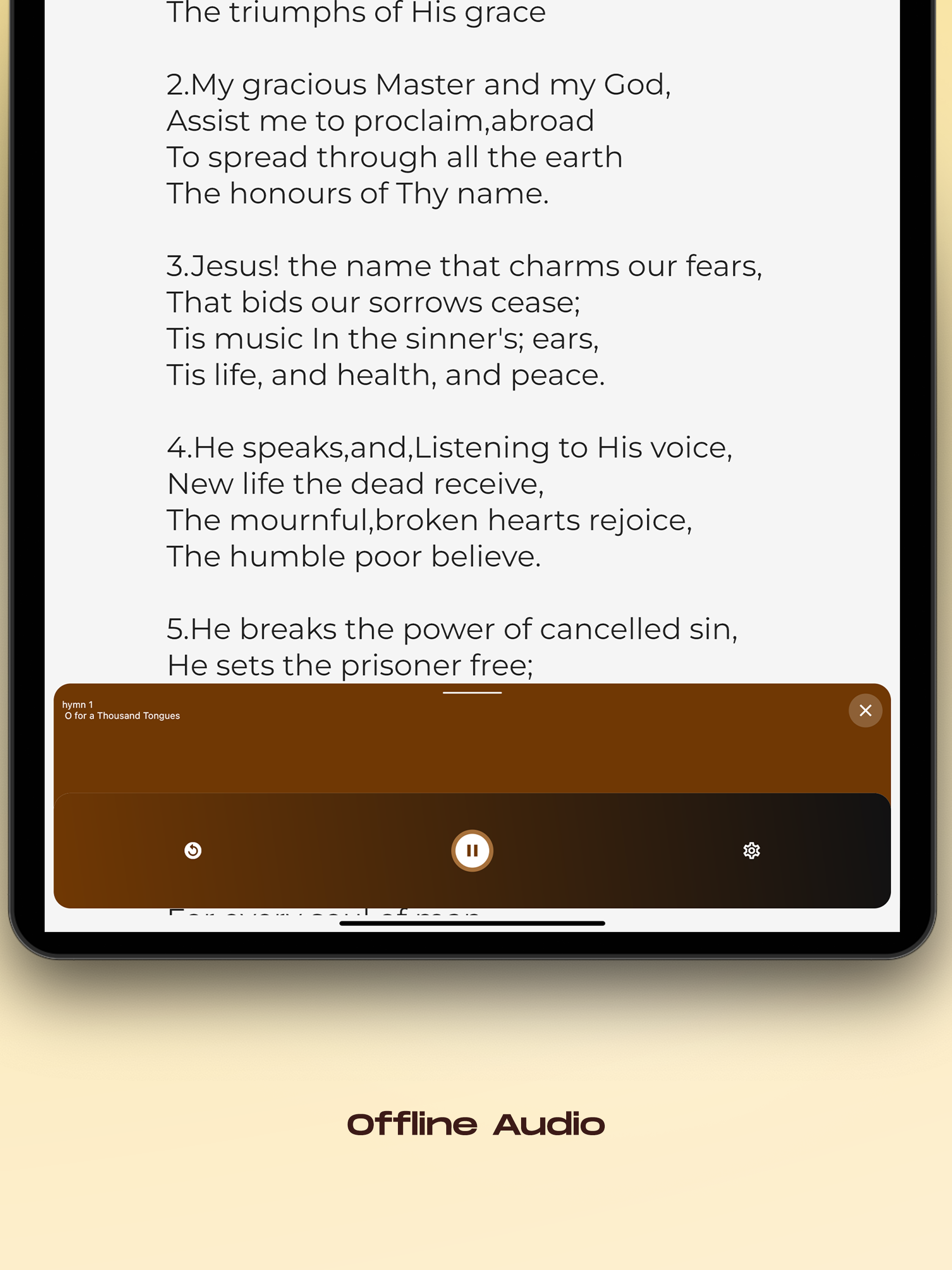 Methodist Hymns (Offline) screenshot 7