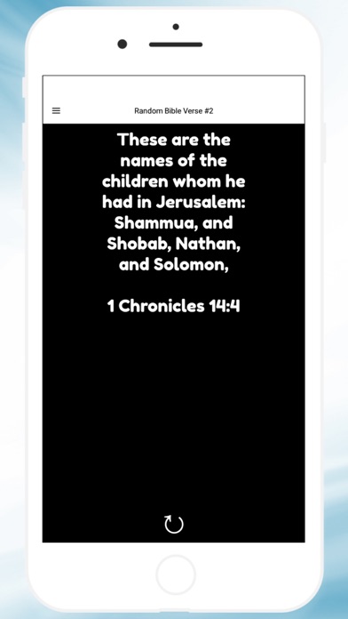 Daily Bible Verse Reading Screenshot