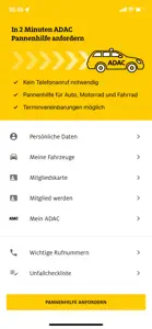 ADAC Pannenhilfe screenshot #1 for iPhone