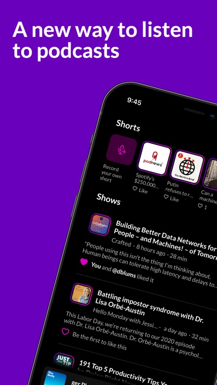 Jam - Podcasts and Short Audio