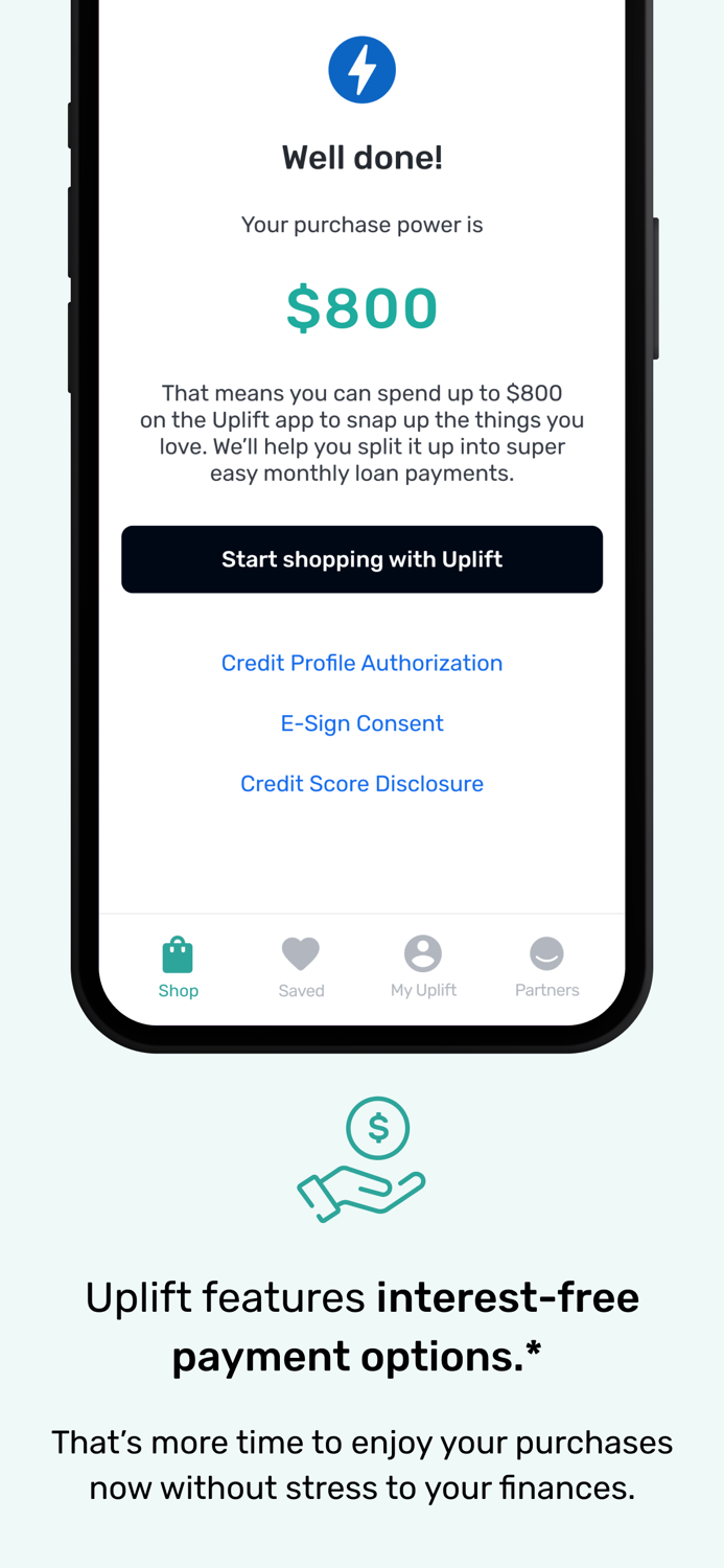 Uplift - Buy Now Pay Later