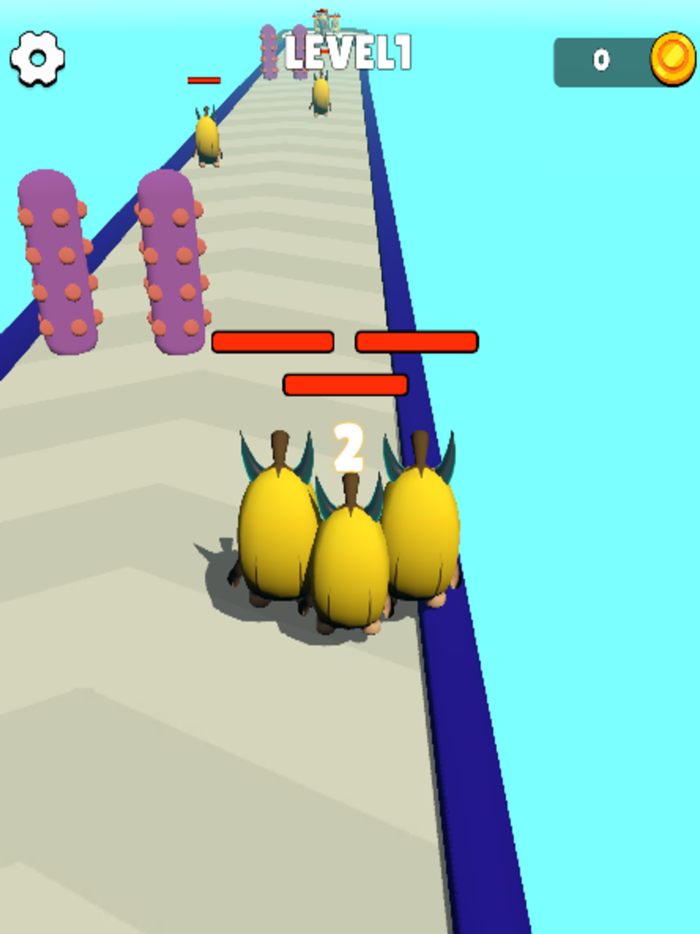 Banana Run Merge Master 3D