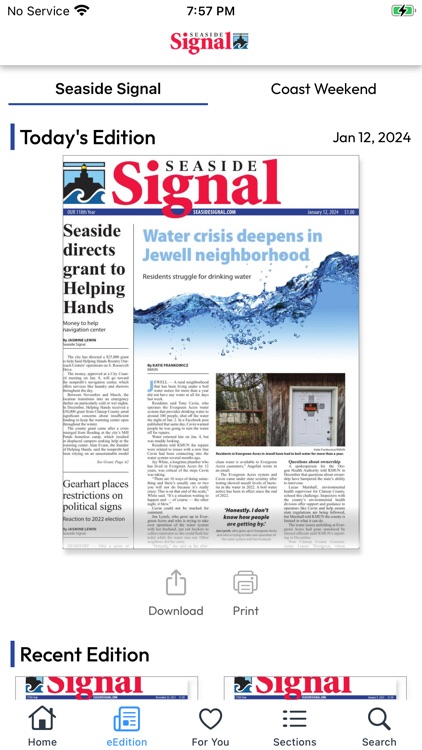 Seaside Signal:News & eEdition screenshot-4
