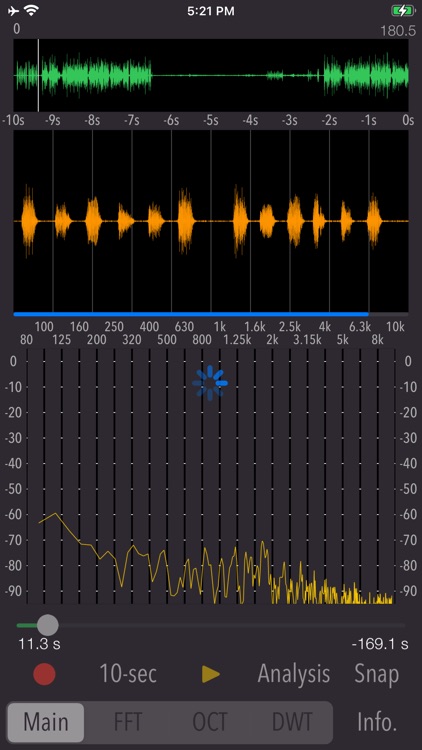 Wavelet Voice Sonogram screenshot-0