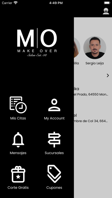 Make Over. Screenshot